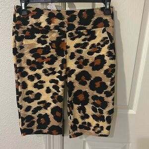NY&C Leopard Print Shorts